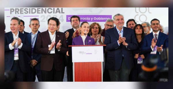 Sheinbaum se dice “tranquila y confiada” al llegar al Centro Cultural Tlatelolco para el tercer debate presidencial