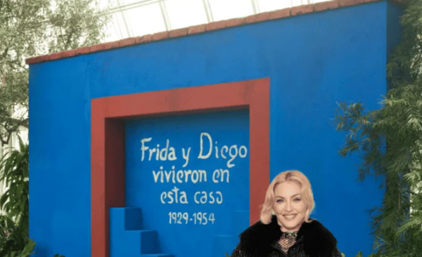 Madonna viste ropa de Frida y causa polémica ¿La robó?
