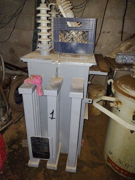 En cateo a taller eléctrico en Aldama localiza Fiscalía seis trasformadores robados