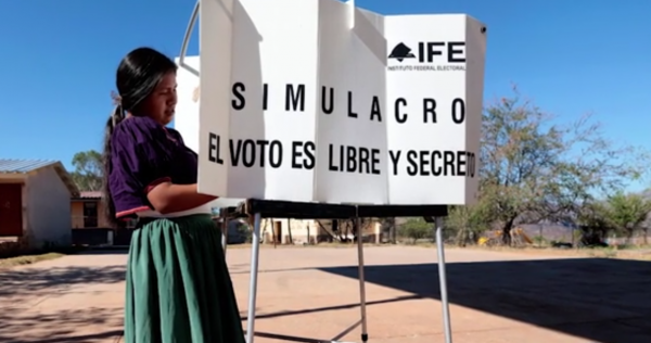 Inician simulacros para llevar el voto a las zonas más remotas de México