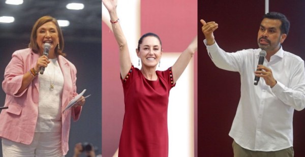 Xóchitl Gálvez, Claudia Sheinbaum y Jorge Álvarez Máynez acumulan 936 mdp en gastos de campaña