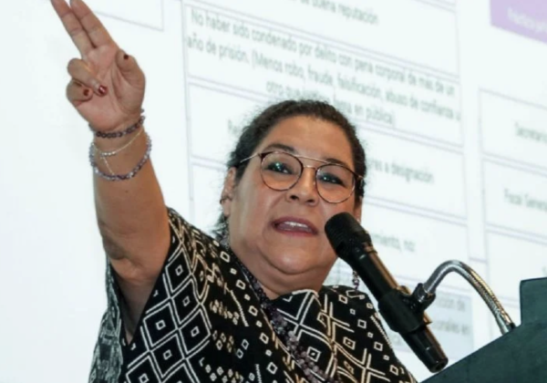 “Ministra del pueblo”, pero sin derechos: IMPI le niega a Lenia Batres su registro