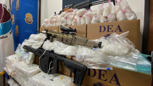 En marzo sube 24 por ciento incautación de fentanilo en la frontera México-EU