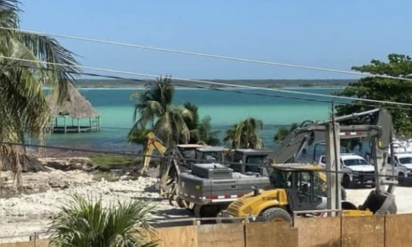 Dan segunda suspensión contra obras militares en Bacalar