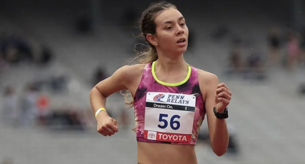 La marchista mexicana Alegna González conquista oro y rompe su propio récord en 5km de los Penn Relays en Filadelfia