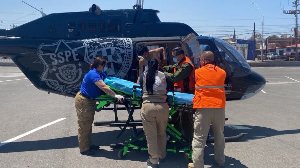 Realiza  CEPC rescate aéreo de joven extraviado