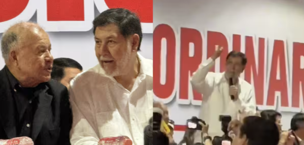 ¿Amor con amor se paga? Abuchean a Noroña en Congreso Nacional del PT (Video)