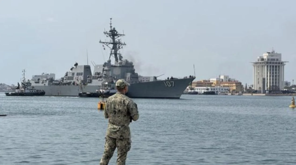 Llega a Veracruz el buque de guerra USS Gravely del gobierno de Trump; esto dijo la Marina