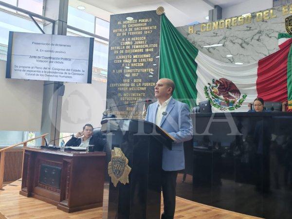 Proceso para elección de titular de la CEDH, una imposición y simulación: Cuauhtémoc Estrada