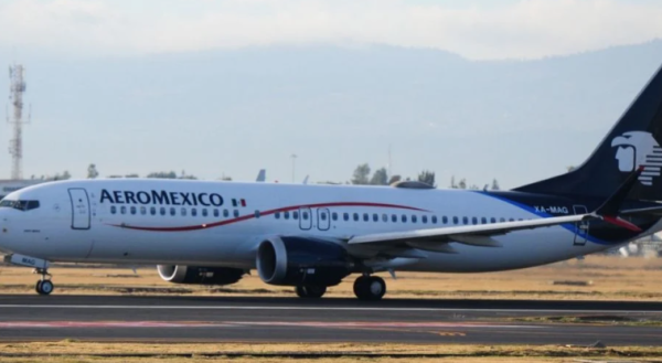 Aterriza de emergencia avión de Aeroméxico que iba de la CDMX a Reynosa; había humo en la cabina
