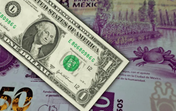 El peso amanece desvalorizado frente al dólar hoy