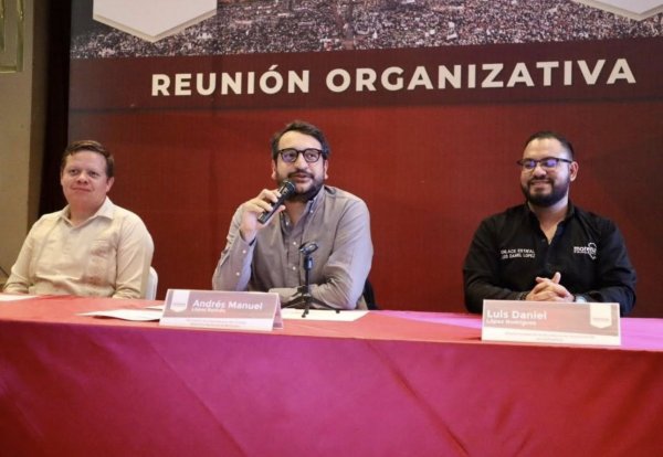 “Andy” López realiza evaluación en Chihuahua a la afiliación y comités de Morena