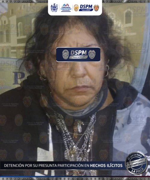 Detienen a mujer con varias porciones de posible cristal en Vistas Cerro Grande