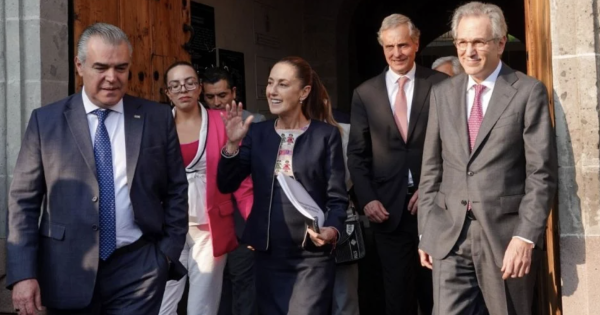 Empresarios presentan a Sheinbaum 38 proyectos de infraestructura para el 2026