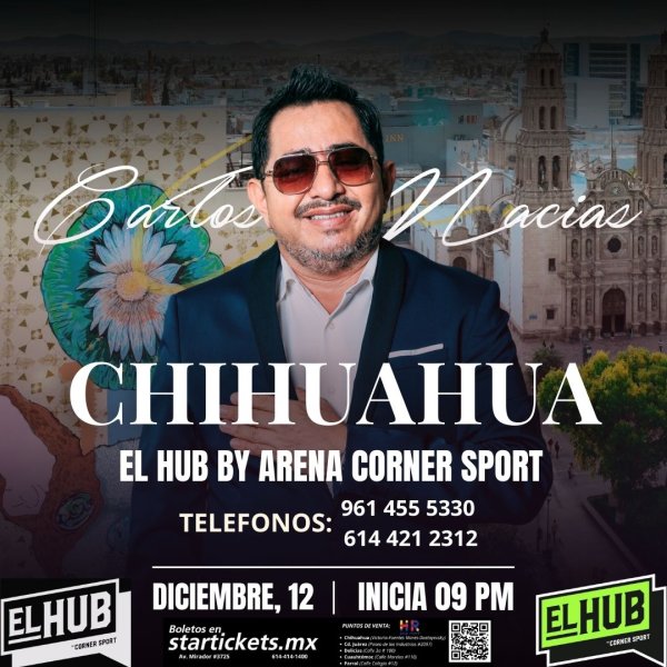 ¡Carlos Macías regresa a Chihuahua!