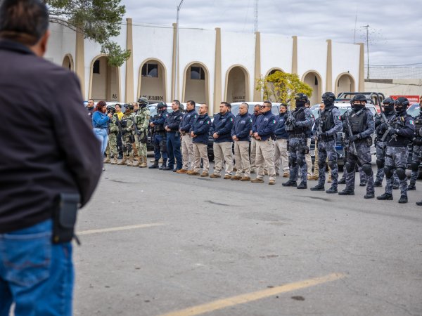 Arranca Delicias Operativo Navideño con amplio despliegue de seguridad