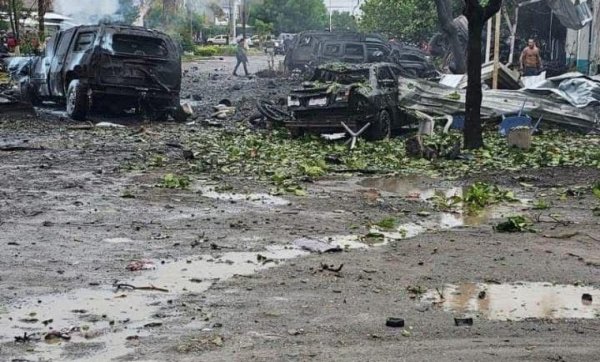 FGR en coordinación con el Gabinete de Seguridad del Gobierno de México atienden explosión en Coahuayana