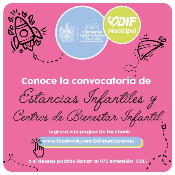 Hoy inicia recepción de documentos para las becas del DIF Municipal para Estancias Infantiles y Centros de Bienestar Infantil