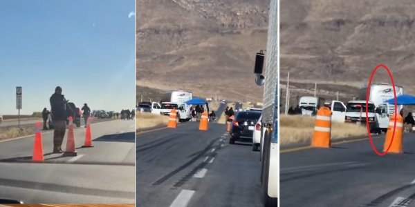 Video: Alcalde Valenciano denuncia extorsiones de FGR de 200 dólares a paisanos en carretera Delicias Chihuahua