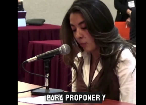 “El pueblo está chambeando, no está en foros” conductora lanza crítica a foros de la reforma electoral