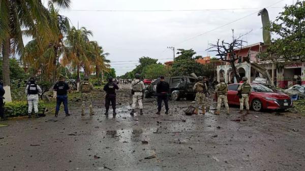 Aumentan a seis los muertos por explosión de coche bomba en Coahuayana, Michoacán