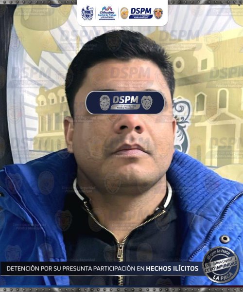 Agentes K9 presentan ante Fiscalía a hombre con supuesta orden de aprehensión por robo y portación de aparente cristal