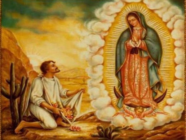 Juan Diego Cuauhtlatoatzin y las apariciones de la Virgen de Guadalupe