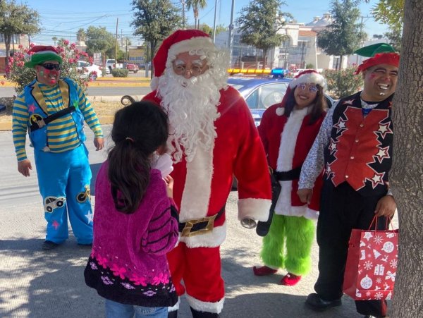Realiza SSPE campaña de concientización vial con temática navideña en Chihuahua Capital