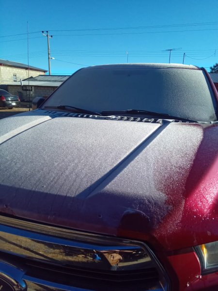 Registran temperaturas bajo cero en la sierra; Temósachi alcanzó los -7 grados