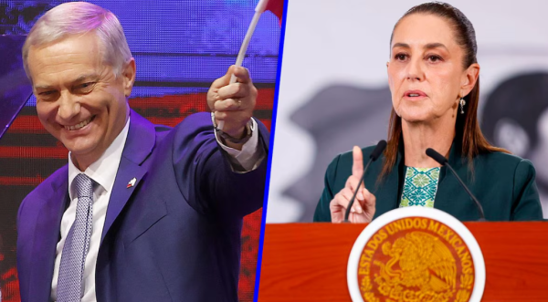 Elecciones en Chile: Claudia Sheinbaum felicita a José Antonio Kast; augura buena relación