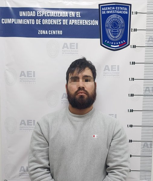 Detiene AEI a probable responsable de delitos sexuales cometidos a menor de edad en la ciudad de Chihuahua