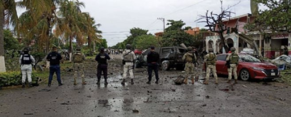 Coche bomba en Coahuayana fue activado a distancia: Fiscalía de Michoacán