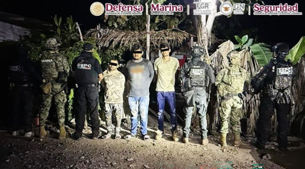 Caen en Apatzingán tres hombres ligados a las extorsiones contra limoneros y uso de explosivos