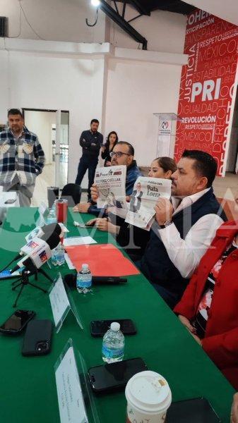 Denuncia PRI a Rafa Loera y Cruz: “si son viables los actos anticipados nos soltamos el chongo”, anuncian