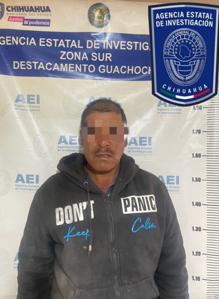 Vinculado a proceso penal por el feminicidio de su esposa en Batopilas