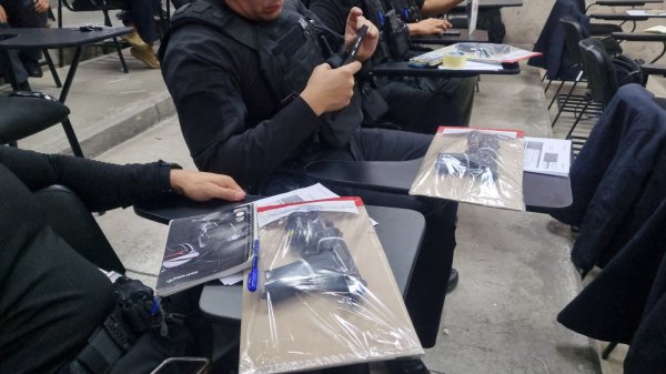 Reciben Municipales capacitación como primeros respondientes