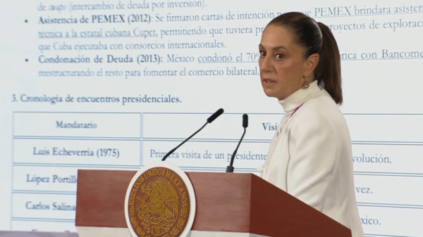Sheinbaum aclara que envío de petróleo a Cuba es legal: Presenta acuerdos de México con la isla