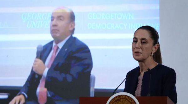 Calderón le ganó en el arranque: Sheinbaum presenta en 2025 una economía más débil