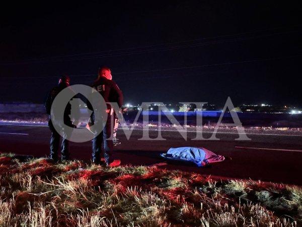 Hombre muere tras ser atropellado por vehículo fantasma en la carretera Chihuahua–Juárez