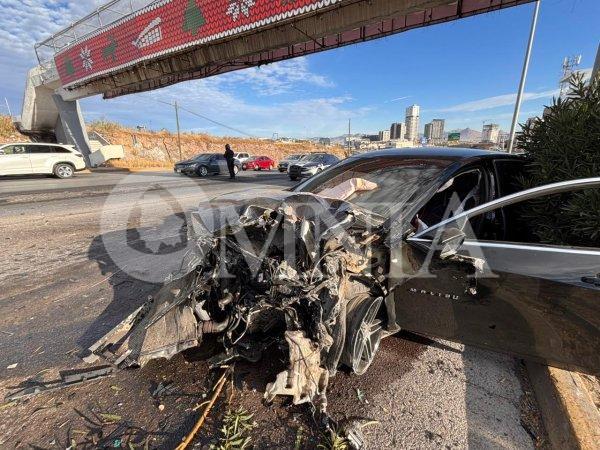 Aparatoso choque en el Periférico de la Juventud deja cuantiosos daños materiales