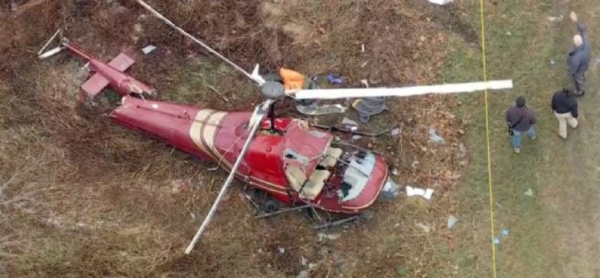 Un muerto y un herido en choque de helicópteros en Nueva Jersey