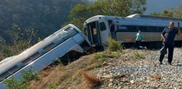 Piden empresarios investigar accidente de Tren Interoceánico ya que es relativamente nuevo