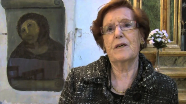 Murió a los 94 años Cecilia Giménez, la pintora aficionada que 