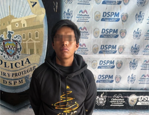 Detienen a presunto responsable de robo a mano armada en tienda de conveniencia