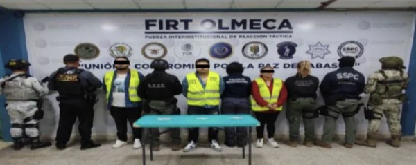 Detienen en Tabasco a “Luki”, objetivo prioritario y presunto jefe de plaza de grupo criminal