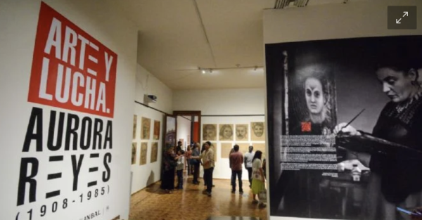 El “Arte y Lucha” de la muralista Aurora Reyes en Casa Chihuahua