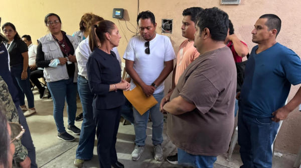 Sheinbaum asegura que 30,000 pesos no sustituyen la reparación integral a víctimas de Tren Interoceánico