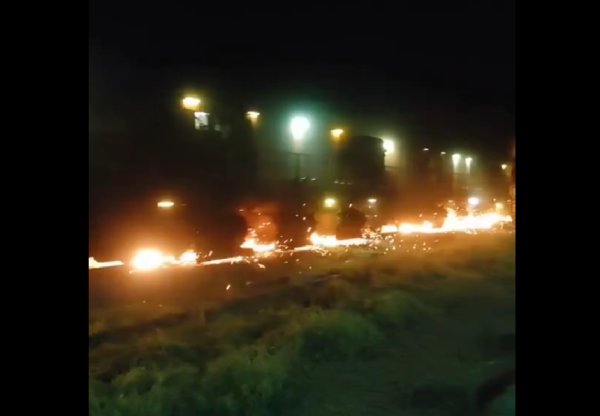 (Video) Tren Interoceánico presentaba fallas una noche antes del accidente