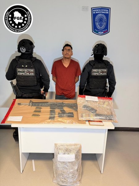 Captura Fiscalía Especializada en Operaciones Estratégicas a presunto “halcón” que operaba en Aldama