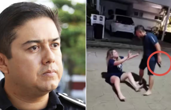 Captan a ‘juez del bienestar’ violentando a su pareja